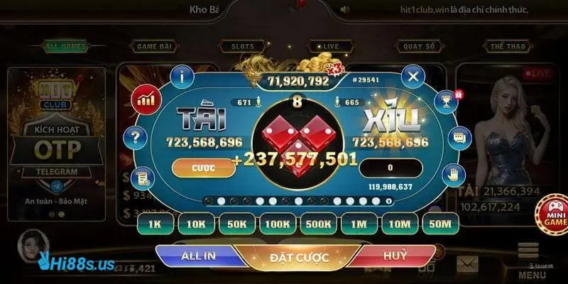 Chiến thuật tài xỉu online